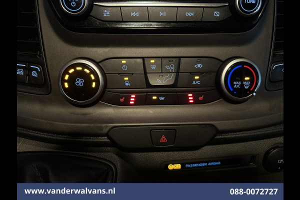 Ford Transit Custom 2.0 TDCI 105pk L2H1 Euro6 Airco | Camera | Navigatie | LED | Apple Carplay Cruisecontrol, Stoelverwarming, Verwarmde Voorruit, Parkeersensoren, Bijrijdersbank