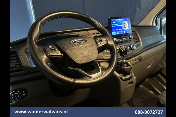 Ford Transit Custom 2.0 TDCI 105pk L2H1 Euro6 Airco | Camera | Navigatie | LED | Apple Carplay Cruisecontrol, Stoelverwarming, Verwarmde Voorruit, Parkeersensoren, Bijrijdersbank