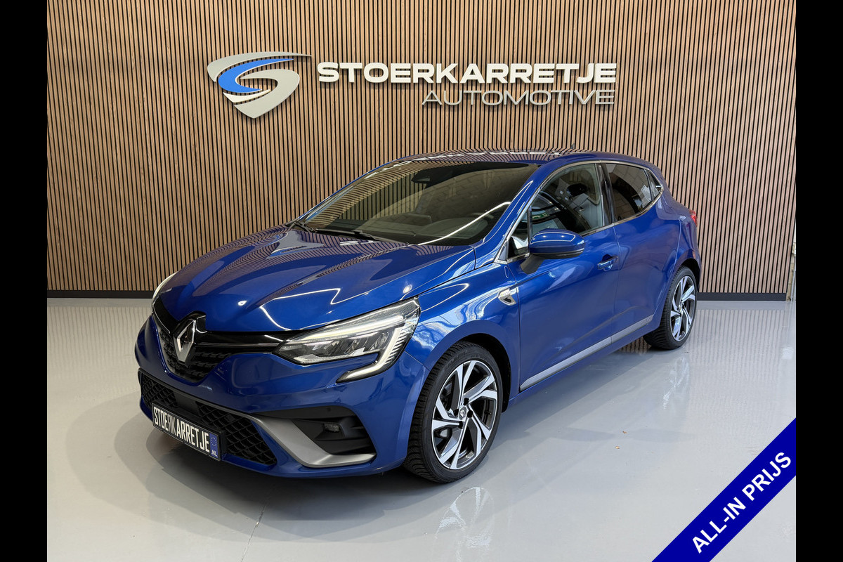 Renault Clio 1.0 TCe R.S. Line | Groot navi | 17 " | Camera | Carplay | PDC | Keyless | Clima | 100% Dealer Onderhouden!