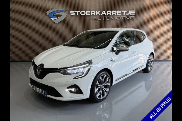 Renault Clio 1.3 TCe 130pk Edition One | Groot navi | Stoel&Stuurverwarming | Dodehoek | Bose | Carplay | Camera 100% onderhouden!
