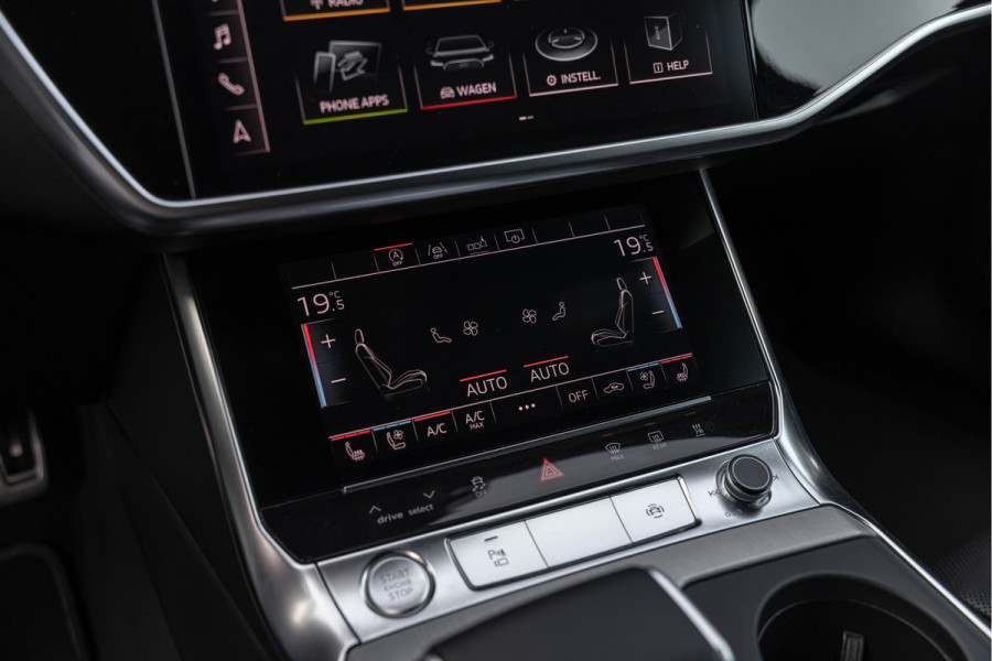 Audi A6 Avant 55 TFSI Quattro 340pk S-line Luchtv. HD-Matrix 4-wielsturing Standkachel ACC