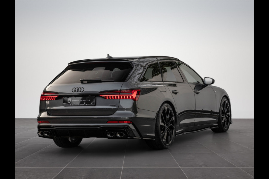 Audi A6 Avant 55 TFSI Quattro 340pk S-line Luchtv. HD-Matrix 4-wielsturing Standkachel ACC