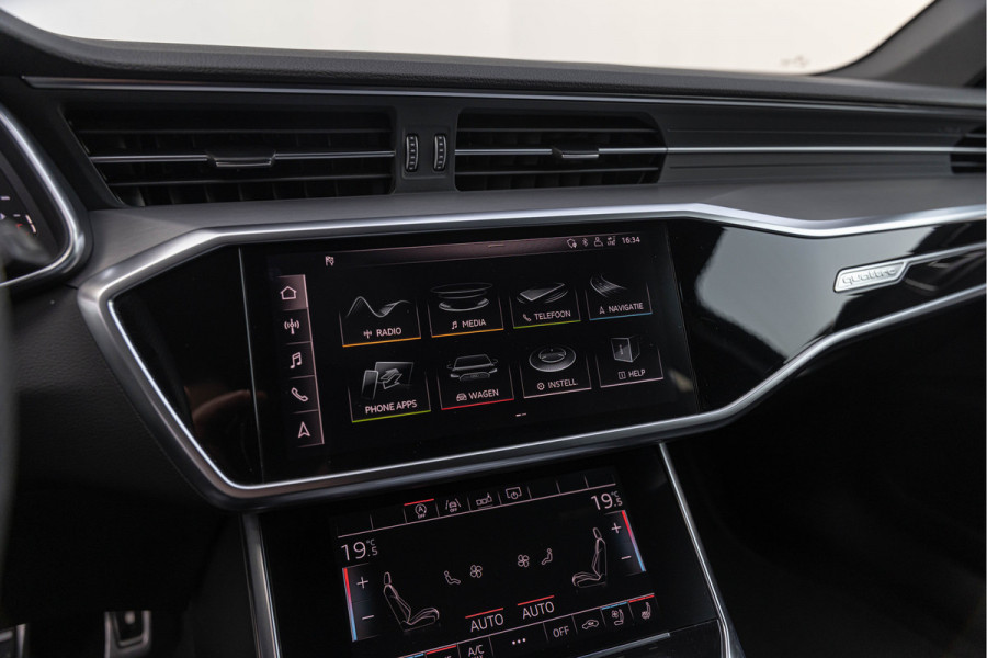 Audi A6 Avant 55 TFSI Quattro 340pk S-line Luchtv. HD-Matrix 4-wielsturing Standkachel ACC