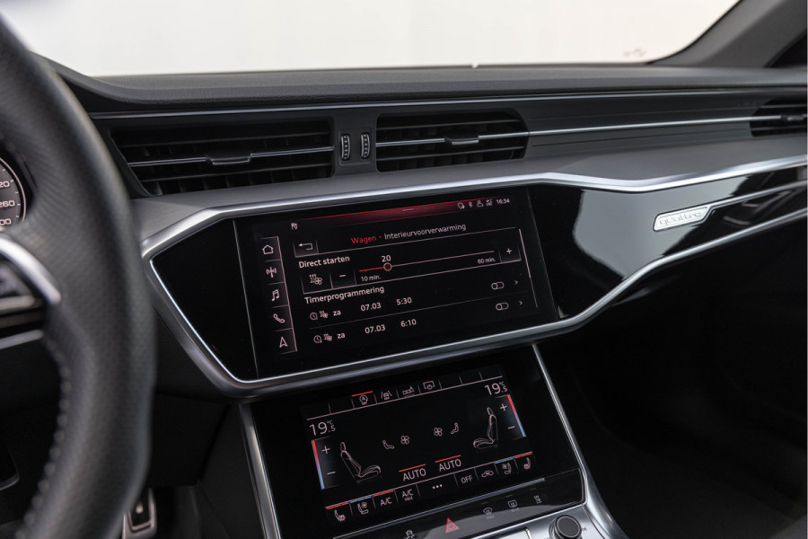 Audi A6 Avant 55 TFSI Quattro 340pk S-line Luchtv. HD-Matrix 4-wielsturing Standkachel ACC