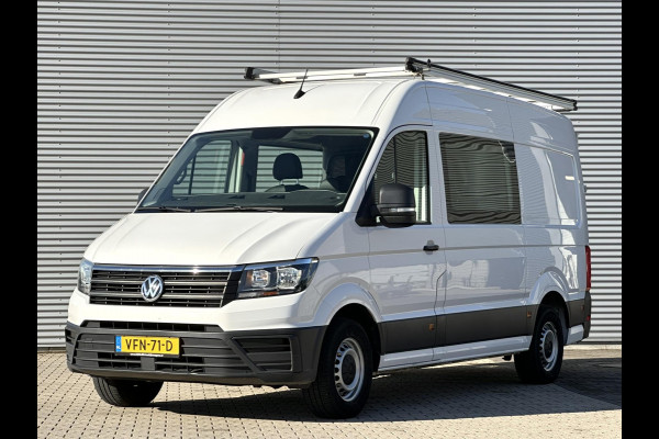 Volkswagen Crafter 35 2.0 TDI RWD L2H2 DC Dubbele cabine Highline 177pk achterwielaanrijving 3500kg trekgewicht