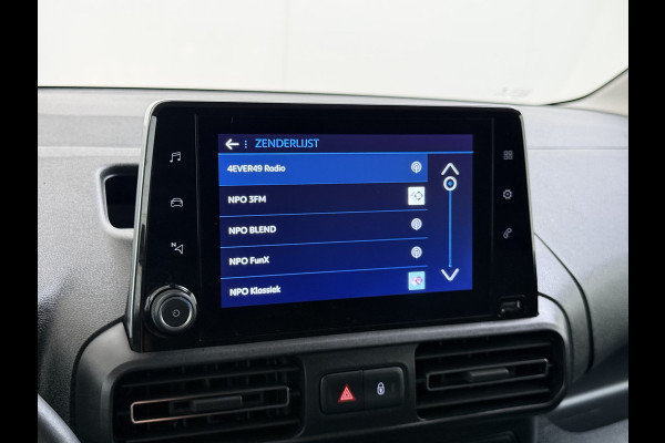 Peugeot Partner 1.5 BlueHDi 100 S&S L1, 3 Persoons! Airco, Navigatie, Ex lease