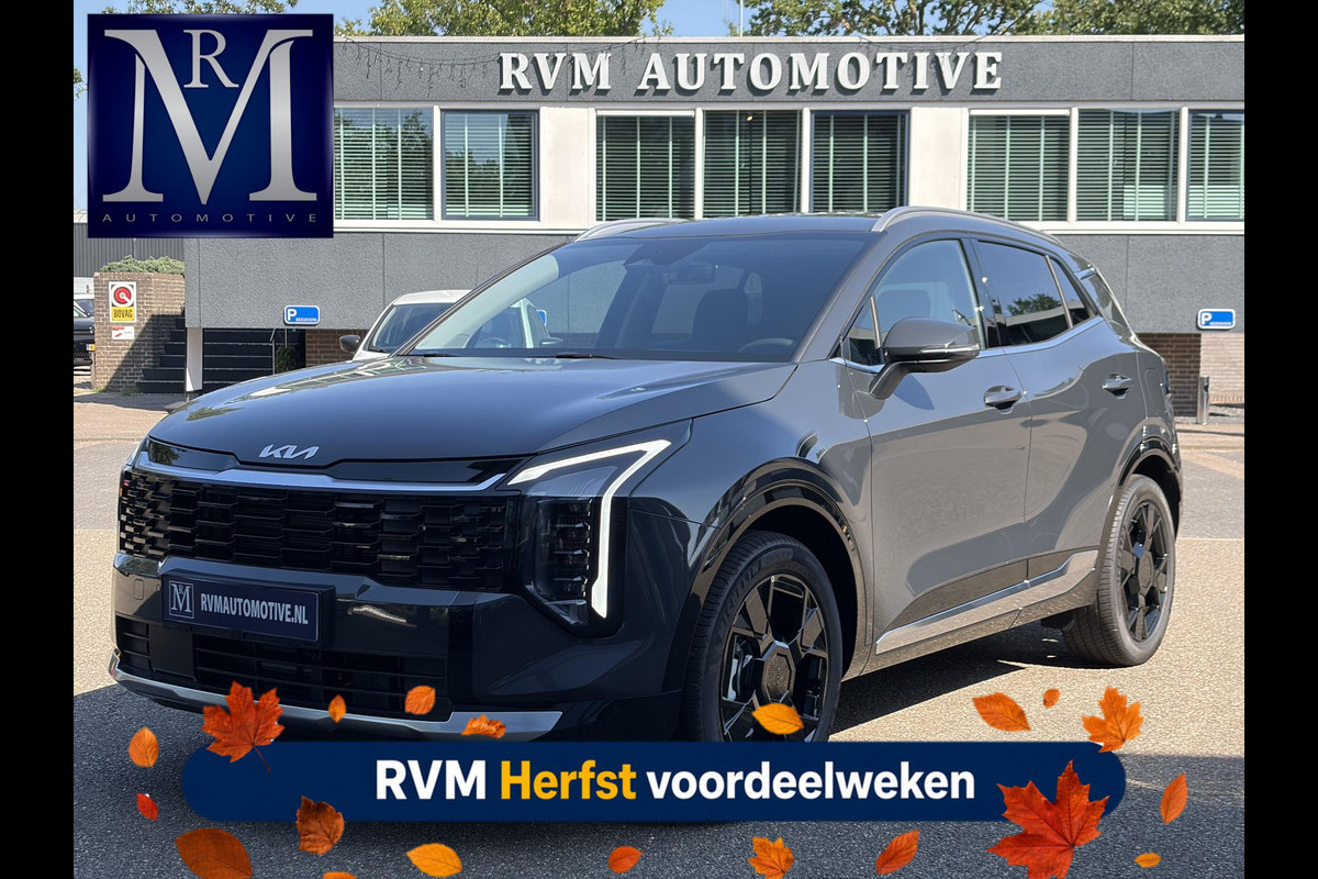 Kia Sportage 1.6 T-GDi Hybrid DynamicLine VAN: 47.690,- VOOR: 41.440,- UW HERFSTVOORDEEL: 6.250,-  PHEV NIEUWE AUTO! | 10jr FABR. GARANTIE KIA | ELECTR. ACHTERKLEP | DODEHOEK CENSOR | ELECTR. STOELEN | STOEL en STUURWIELVERWARMING