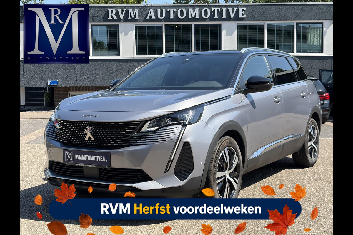 Peugeot 5008 1.2 Hybrid 136 GT VAN:33.900,- VOOR:29.877,- UW HERFSTVOORDEEL:4.023,- 7 PERSOONS| 22.000 KM |  ADD CRUISE | STOELVERWARMING  | CAMERA | RIJKLAAR GELEVERD INCL. 12 MND BOVAG GARANTIE