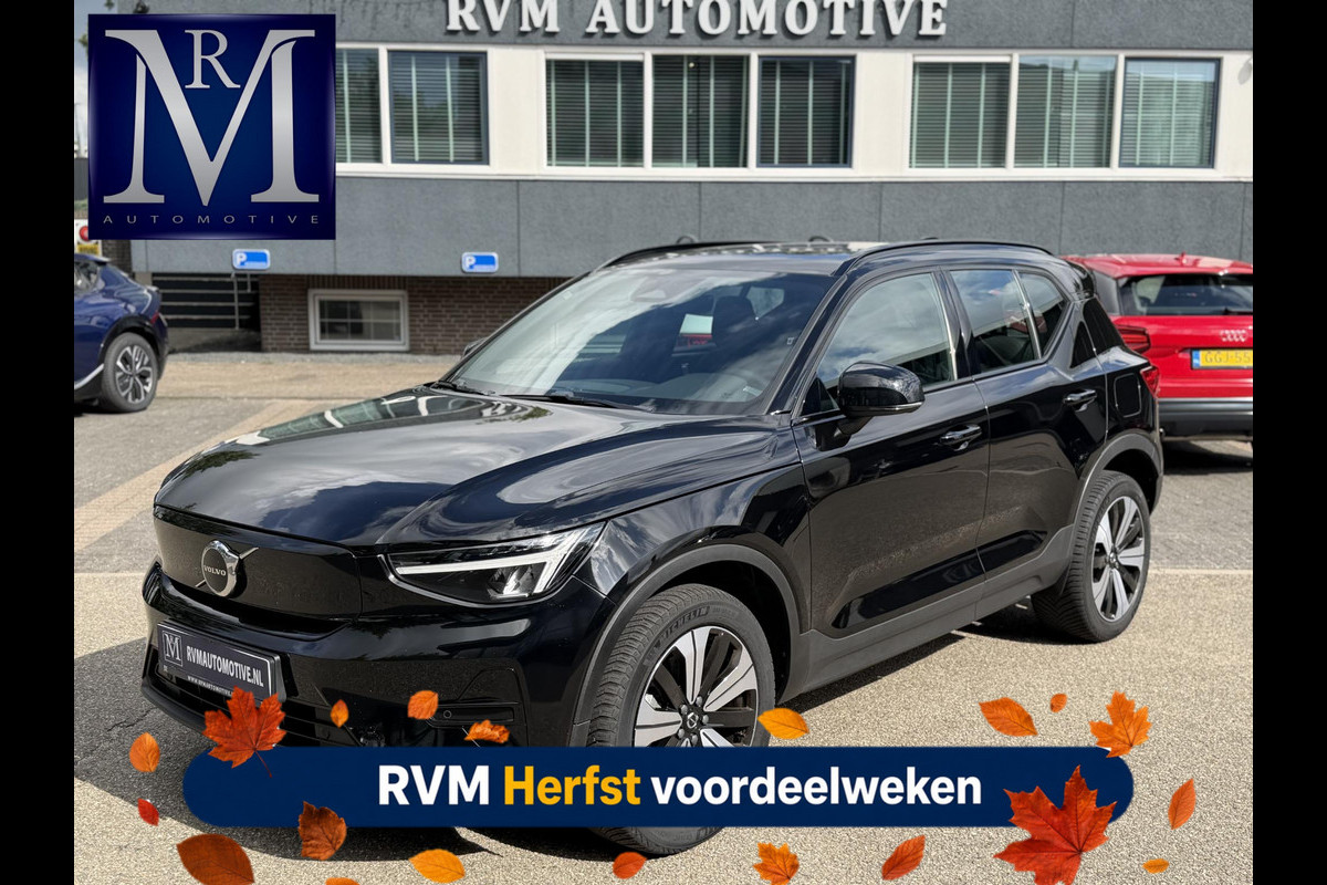 Volvo XC40 Recharge Core VAN:31.900,- VOOR:29.877,- UW HERFSTVOORDEEL:2.023,- SOH 94%| VOLVO DEALER ONDERHOUDEN| ACHTERUITRIJCAMERA| APPLE CARPLAY/ ANDROID AUTO| RIJKLAARPRIJS INCL. 12 MND BOVAG GARANTIE