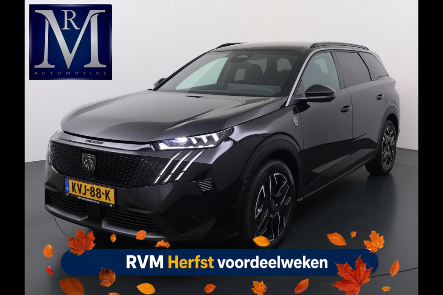 Peugeot 5008 1.2 Hybrid 145 GT 7p VAN:38.900,- VOOR:36.877,- UW HERFSTVOORDEEL:2.023,- ADAPTIVE CRUISE | 360° CAMERA | STOEL- & STUURVERWARMING | MEMORY SEAT MET MASSAGE | DODEHOEKDETECTIE | DRIVE ASSIST | FABRIEKSGARANTIE T/M 07-2027