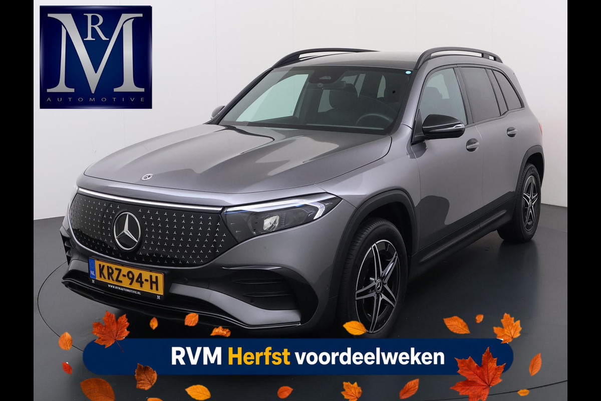 Mercedes-Benz EQB EQB 300 4Matic AMG VAN: 47.900,- VOOR: 45.440,- UW HERFSTVOORDEEL: 2.460,- NIEUW MODEL | SOH 100% | NIGHT PAKKET | 7-PERSOONS | ACHTERUITRIJCAMERA | ADAPTIVE CRUISE CONTROL | ELEKTRISCHE ACHTERKLEP | STUUR- & STOELVERWARMING | AMBIENT LIGHTING | FABRIEKSGARANTIE T/M 06-2027 | RIJKLAAR