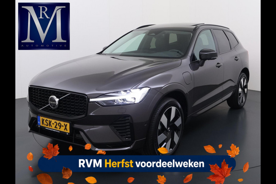 Volvo XC60 Plug-In Hybrid AWD T6 Plus Dark Recharge VAN:52.900,- VOOR:48.877,- UW HERFSTVOORDEEL:4.023,- ADAPT. CRUISE CONTROL | STUUR & STOEL VERWARMING | PANORAMA DAK | 360 GRADEN CAMERA | ELEK. STOELEN MET GEHEUGEN | HARMAN/KARDON AUDIO