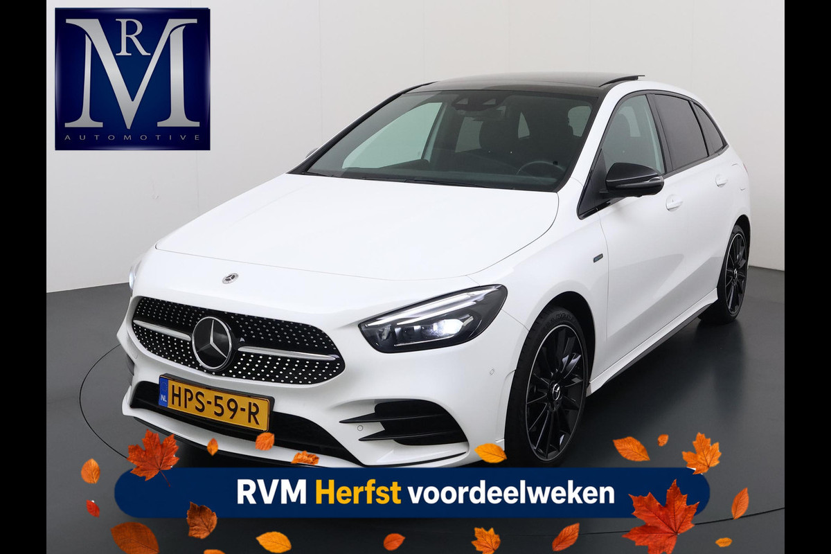 Mercedes-Benz B-Klasse 250 e Business Solution AMG Limited VAN: 29.900,- VOOR: 26.877,- UW HERFSTVOORDEEL: 3.023,- PANORAMA DAK | 360 CAMERA | SFEER VERLICHTING | ADAPTIEF CRUISE CONTROL | MEMORY OP STOEL | HEAD-UP DISPLAY | 12 MND BOVAG GARANTIE |