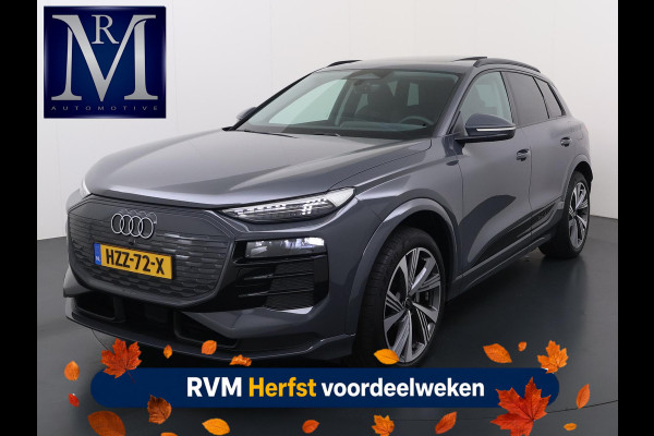 Audi Q6 e-tron Launch edition 83 kWh ELEK. TREKHAAK | STOEL VERWARMING VOOR EN ACHTER | KEYLESS | 360 CAMERA | STUURVERWARMING | FABRIEKS GARANTIE TM 01-08-2027 |