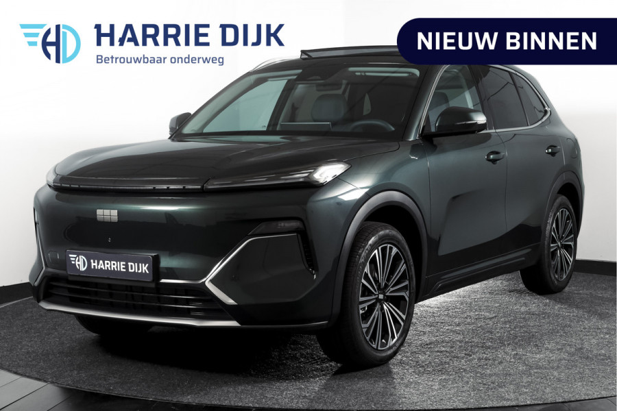 GEELY Starray EM-i 1.5 Max+ PHEV | 136km Elektrisch |S/K-Panodak | 360 Camera | NAV+App. Connect | V2L | Warmtepomp | HUD | Stoelverwarming & verkoeling | Memory | Elek. klep | Flyme | LM 19" | 7080
