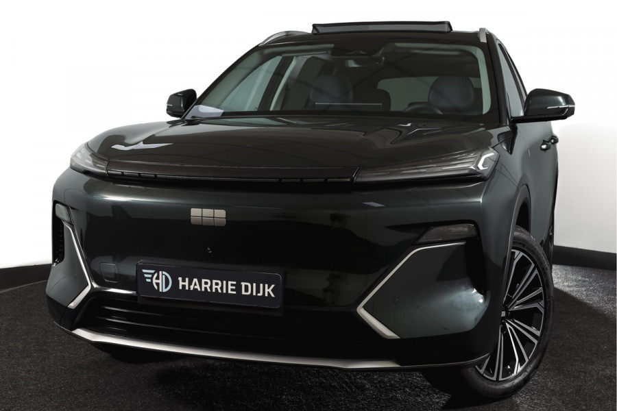 GEELY Starray EM-i 1.5 Max+ PHEV | 136km Elektrisch |S/K-Panodak | 360 Camera | NAV+App. Connect | V2L | Warmtepomp | HUD | Stoelverwarming & verkoeling | Memory | Elek. klep | Flyme | LM 19" | 7080