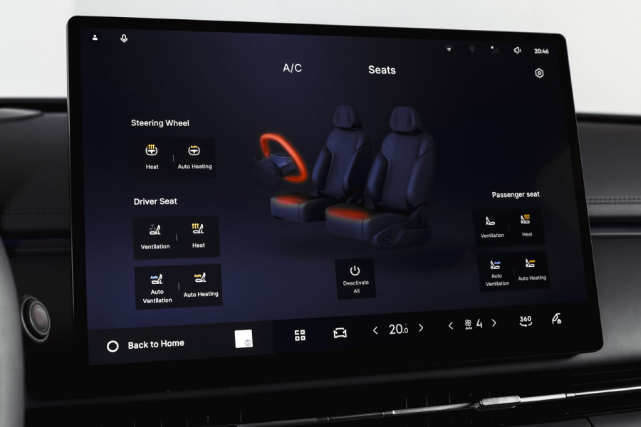 GEELY Starray EM-i 1.5 Max+ PHEV | 136km Elektrisch |S/K-Panodak | 360 Camera | NAV+App. Connect | V2L | Warmtepomp | HUD | Stoelverwarming & verkoeling | Memory | Elek. klep | Flyme | LM 19" | 7080