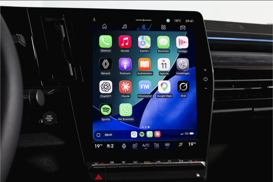 Renault Austral 1.2 E-Tech full hybrid 200 esprit Alpine | 360 Camera | Elek. Stoelen | Winterpack | Dig. Cockpit | Adapt. Cruise | PDC | NAV+App. Connect | ECC | LM 20" | 5819