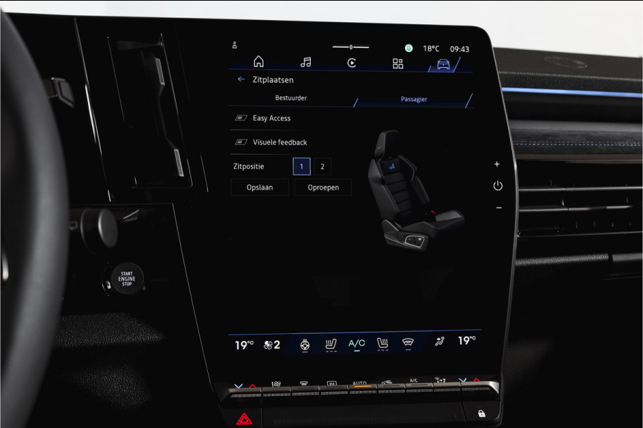 Renault Austral 1.2 E-Tech full hybrid 200 esprit Alpine | 360 Camera | Elek. Stoelen | Winterpack | Dig. Cockpit | Adapt. Cruise | PDC | NAV+App. Connect | ECC | LM 20" | 5819