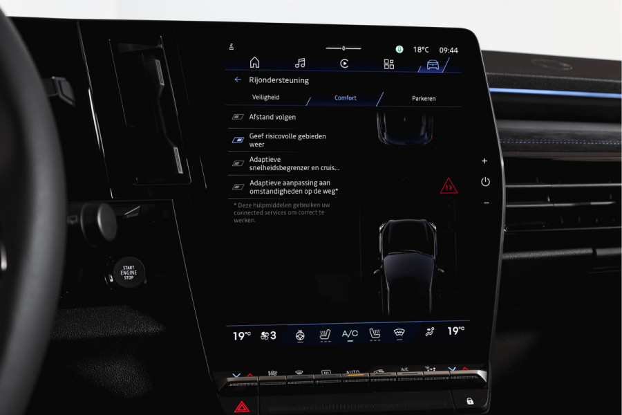 Renault Austral 1.2 E-Tech full hybrid 200 esprit Alpine | 360 Camera | Elek. Stoelen | Winterpack | Dig. Cockpit | Adapt. Cruise | PDC | NAV+App. Connect | ECC | LM 20" | 5819