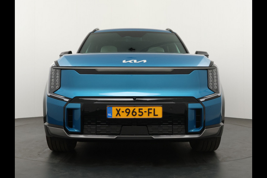 Kia EV9 Launch Edition GT-Line AWD 100 kWh - Navigatiesysteem 12,3 inch scherm - Batterijverwarming - Digitale Key - Head-up display - Bi-directioneel laden & Slimladen (V2G/V2H) - Fabrieksgarantie tot 10-2030