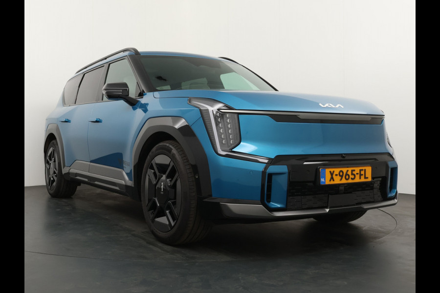 Kia EV9 Launch Edition GT-Line AWD 100 kWh - Navigatiesysteem 12,3 inch scherm - Batterijverwarming - Digitale Key - Head-up display - Bi-directioneel laden & Slimladen (V2G/V2H) - Fabrieksgarantie tot 10-2030