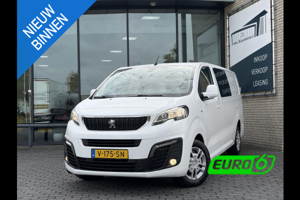 Peugeot Expert 2.0 BlueHDI 120*DUBBEL CAB*HAAK*CAM*ECC*CRUISE*6-P