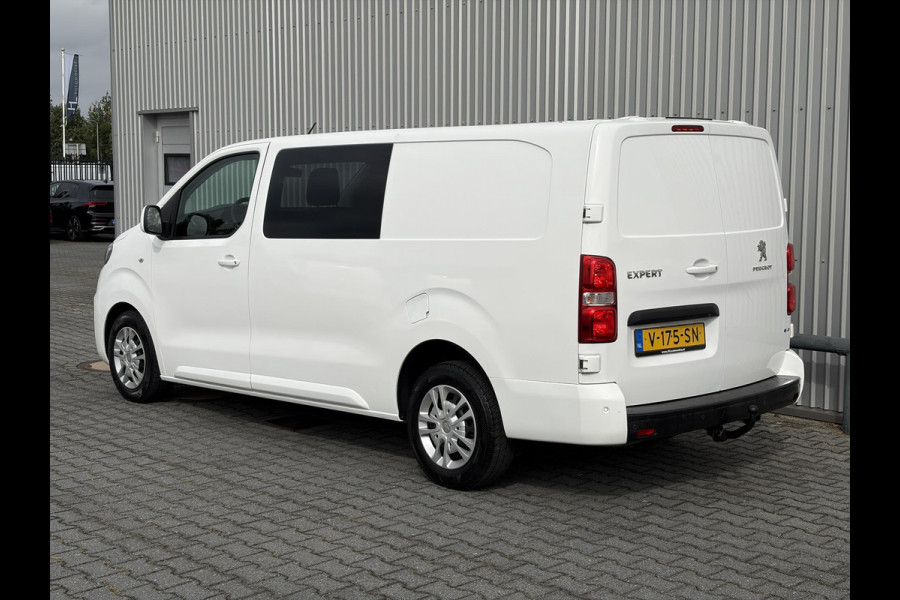 Peugeot Expert 2.0 BlueHDI 120*DUBBEL CAB*HAAK*CAM*ECC*CRUISE*6-P
