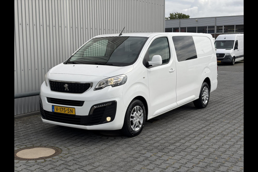Peugeot Expert 2.0 BlueHDI 120*DUBBEL CAB*HAAK*CAM*ECC*CRUISE*6-P
