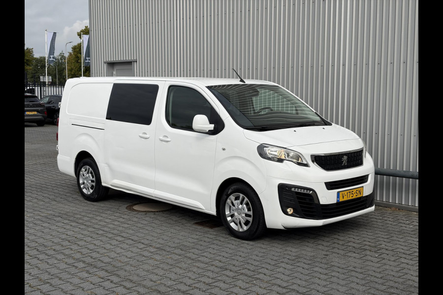 Peugeot Expert 2.0 BlueHDI 120*DUBBEL CAB*HAAK*CAM*ECC*CRUISE*6-P