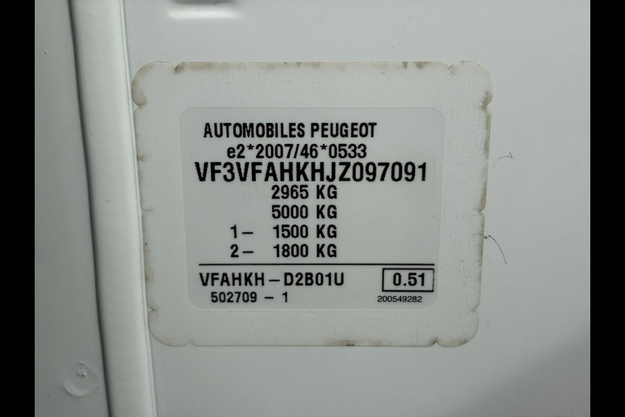Peugeot Expert 2.0 BlueHDI 120*DUBBEL CAB*HAAK*CAM*ECC*CRUISE*6-P