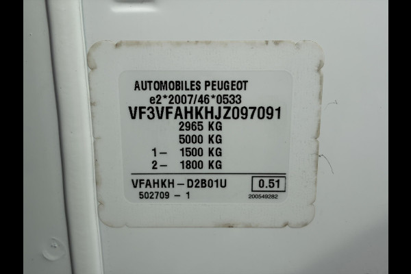 Peugeot Expert 2.0 BlueHDI 120*DUBBEL CAB*HAAK*CAM*ECC*CRUISE*6-P