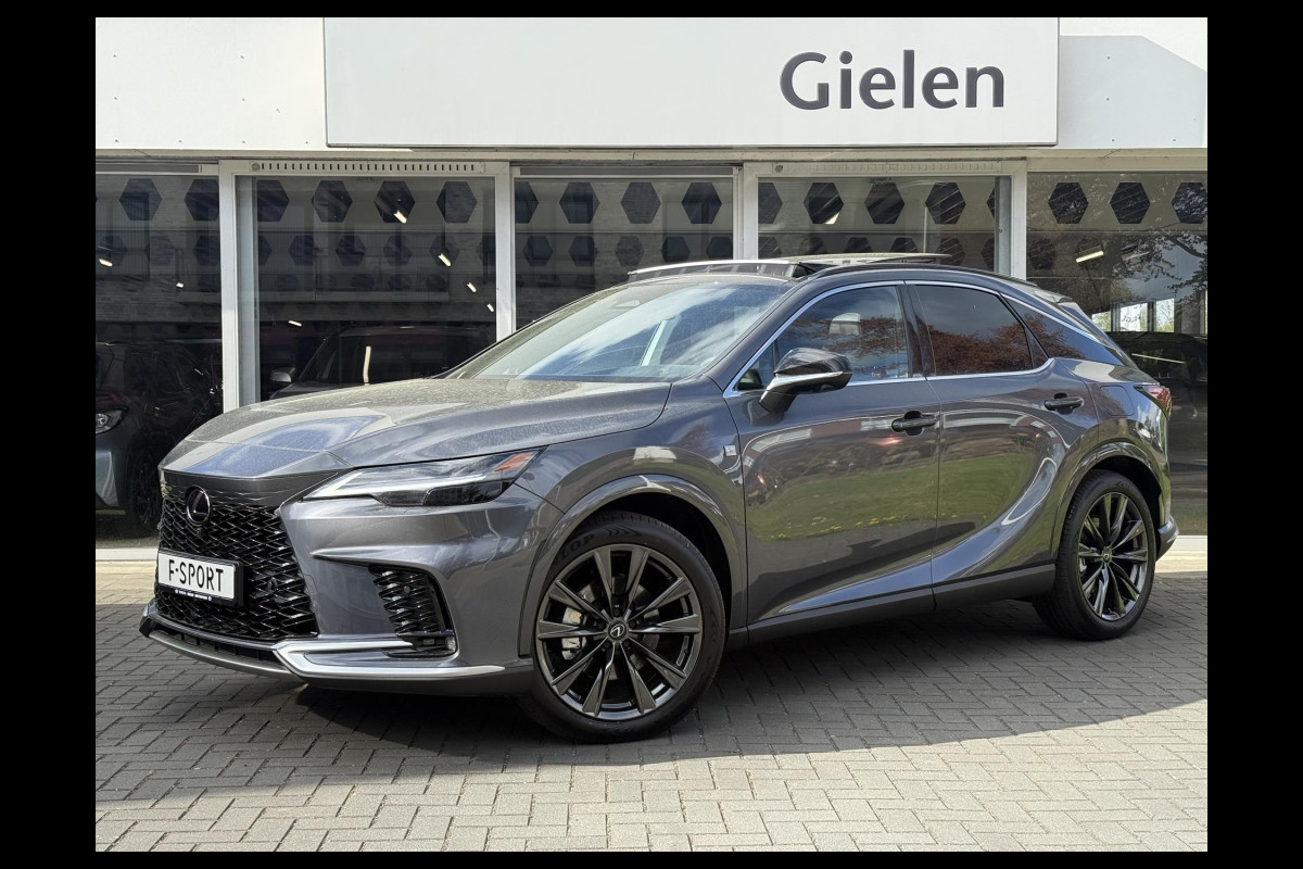 Lexus RX 450h+ Plug-in AWD F Sport Design | Panoramadak, Leer, Geheugenfunctie, Head up display, 360 Camera, 21 inch, Stoelventilatie