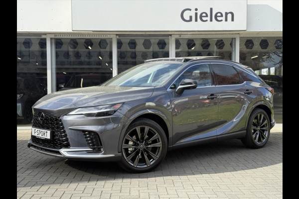 Lexus RX 450h+ Plug-in AWD F Sport Design | Panoramadak, Leer, Geheugenfunctie, Head up display, 360 Camera, 21 inch, Stoelventilatie