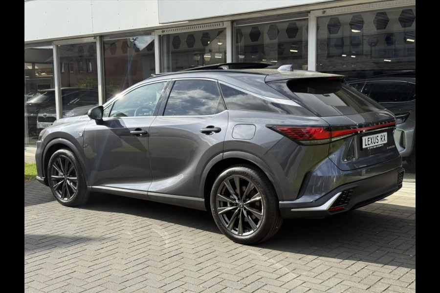 Lexus RX 450h+ Plug-in AWD F Sport Design | Panoramadak, Leer, Geheugenfunctie, Head up display, 360 Camera, 21 inch, Stoelventilatie
