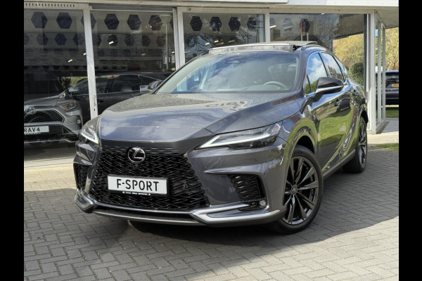 Lexus RX 450h+ Plug-in AWD F Sport Design | Panoramadak, Leer, Geheugenfunctie, Head up display, 360 Camera, 21 inch, Stoelventilatie