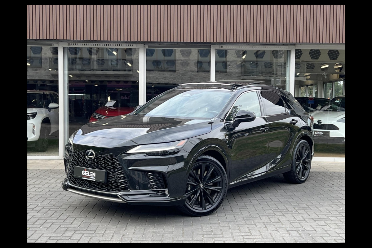 Lexus RX 500h Turbo 371pk AWD F Sport Line | Panoramadak, 21 inch, 360 Camera, Head up display, Memory, Stoelventilatie