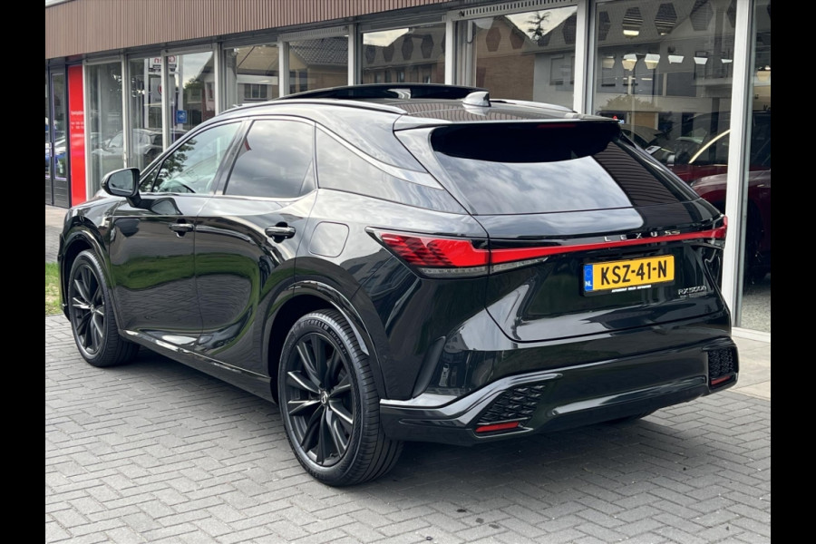 Lexus RX 500h Turbo 371pk AWD F Sport Line | Panoramadak, 21 inch, 360 Camera, Head up display, Memory, Stoelventilatie