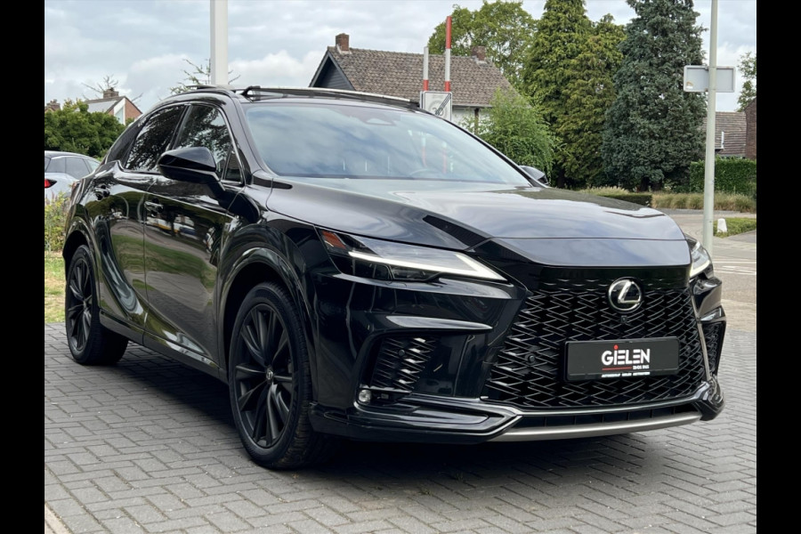 Lexus RX 500h Turbo 371pk AWD F Sport Line | Panoramadak, 21 inch, 360 Camera, Head up display, Memory, Stoelventilatie