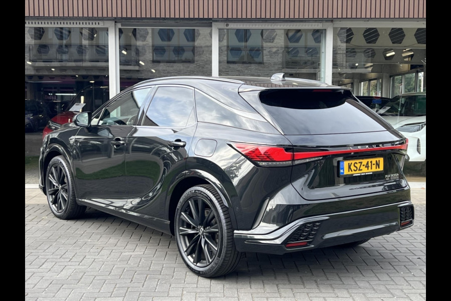 Lexus RX 500h Turbo 371pk AWD F Sport Line | Panoramadak, 21 inch, 360 Camera, Head up display, Memory, Stoelventilatie