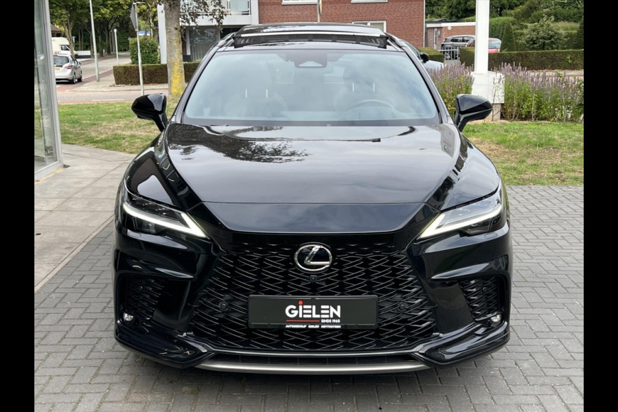 Lexus RX 500h Turbo 371pk AWD F Sport Line | Panoramadak, 21 inch, 360 Camera, Head up display, Memory, Stoelventilatie