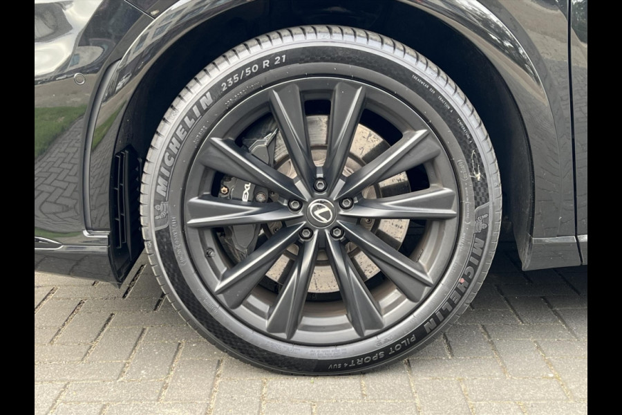 Lexus RX 500h Turbo 371pk AWD F Sport Line | Panoramadak, 21 inch, 360 Camera, Head up display, Memory, Stoelventilatie
