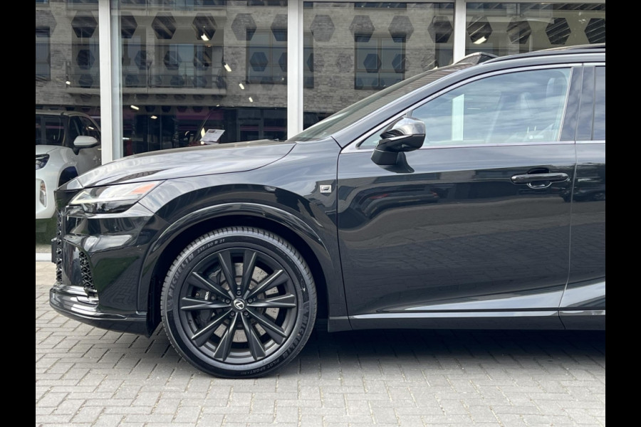 Lexus RX 500h Turbo 371pk AWD F Sport Line | Panoramadak, 21 inch, 360 Camera, Head up display, Memory, Stoelventilatie