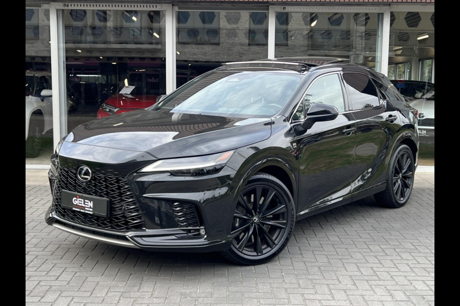 Lexus RX 500h Turbo 371pk AWD F Sport Line | Panoramadak, 21 inch, 360 Camera, Head up display, Memory, Stoelventilatie