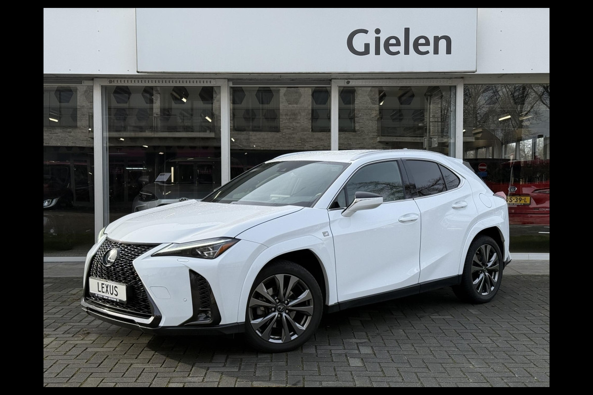 Lexus UX 250h F Sport Line | Facelift, Head up display, Blind Spot, 18 inch, Parkeersensoren, Stoel + Stuurverwarming, Groot scherm
