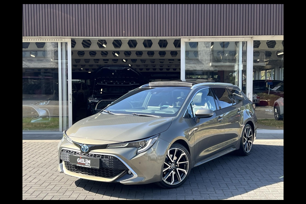 Toyota Corolla Touring Sports 2.0 Hybrid Premium | Trekhaak, Panoramadak, JBL, Matrix LED, 18 inch, Leer, Stoelverwarming