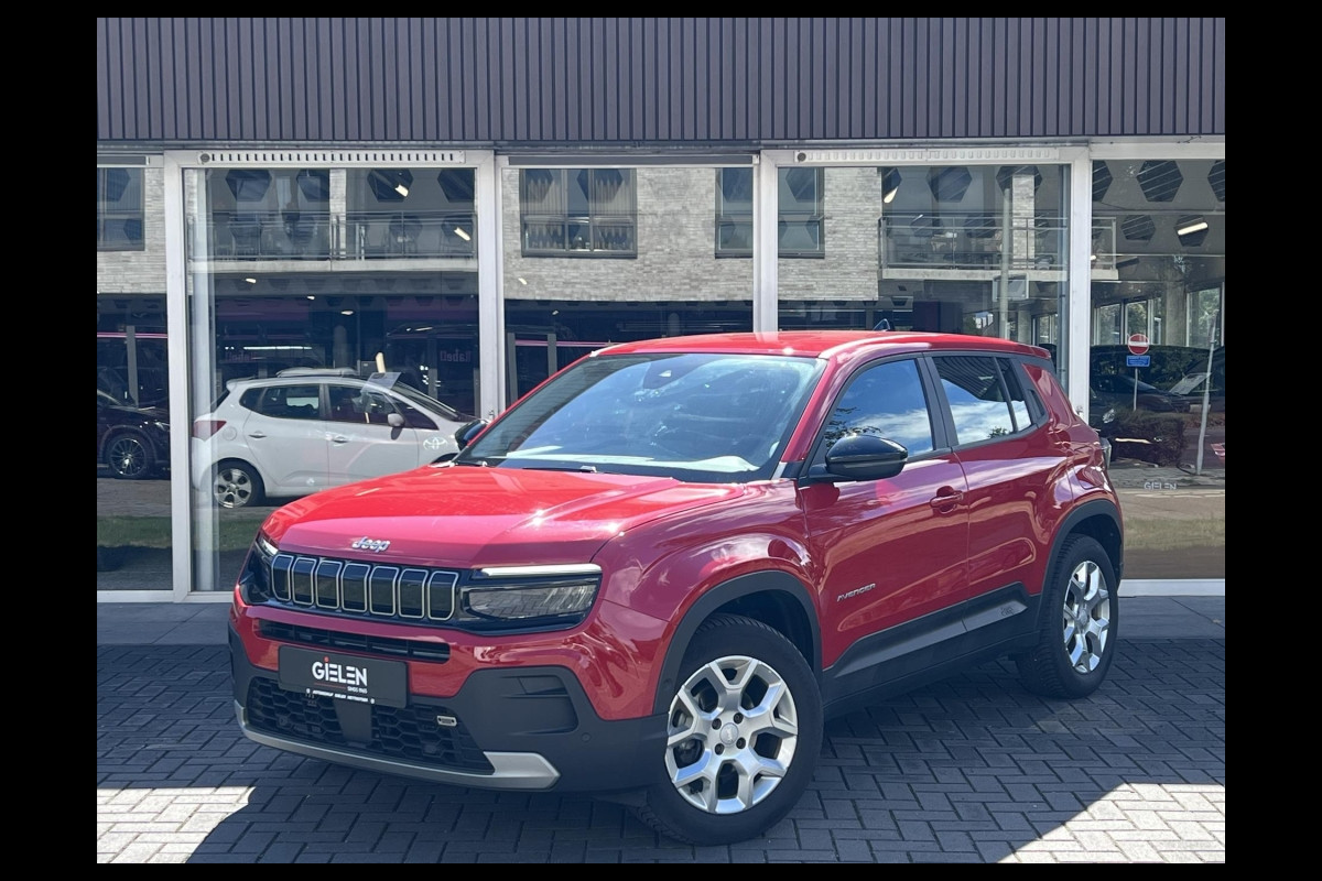 Jeep Avenger 1.2T 100pk Altitude | JBL, Dodehoekherkenning, Keyless, Startknop, Parkeersensoren, Camera, Adaptive cruise control