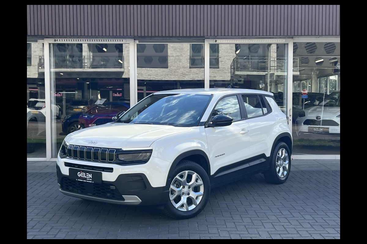 Jeep Avenger 1.2T 100pk Altitude | JBL, Dodehoekherkenning, Keyless, Startknop, Parkeersensoren, Camera, Adaptive cruise control