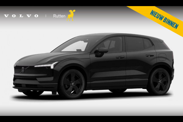 Volvo EX30 P5 Ext. Range Plus Black Edition Europa 69 kWh / Adaptive Cruise Control / Harman Kardon / Extra getint glas / Stoelverwarming / Stuurverwarming / Achteruitrijcamera / Elektrisch verstelbare stoelen /