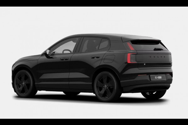 Volvo EX30 P5 Ext. Range Plus Black Edition Europa 69 kWh / Adaptive Cruise Control / Harman Kardon / Extra getint glas / Stoelverwarming / Stuurverwarming / Achteruitrijcamera / Elektrisch verstelbare stoelen /